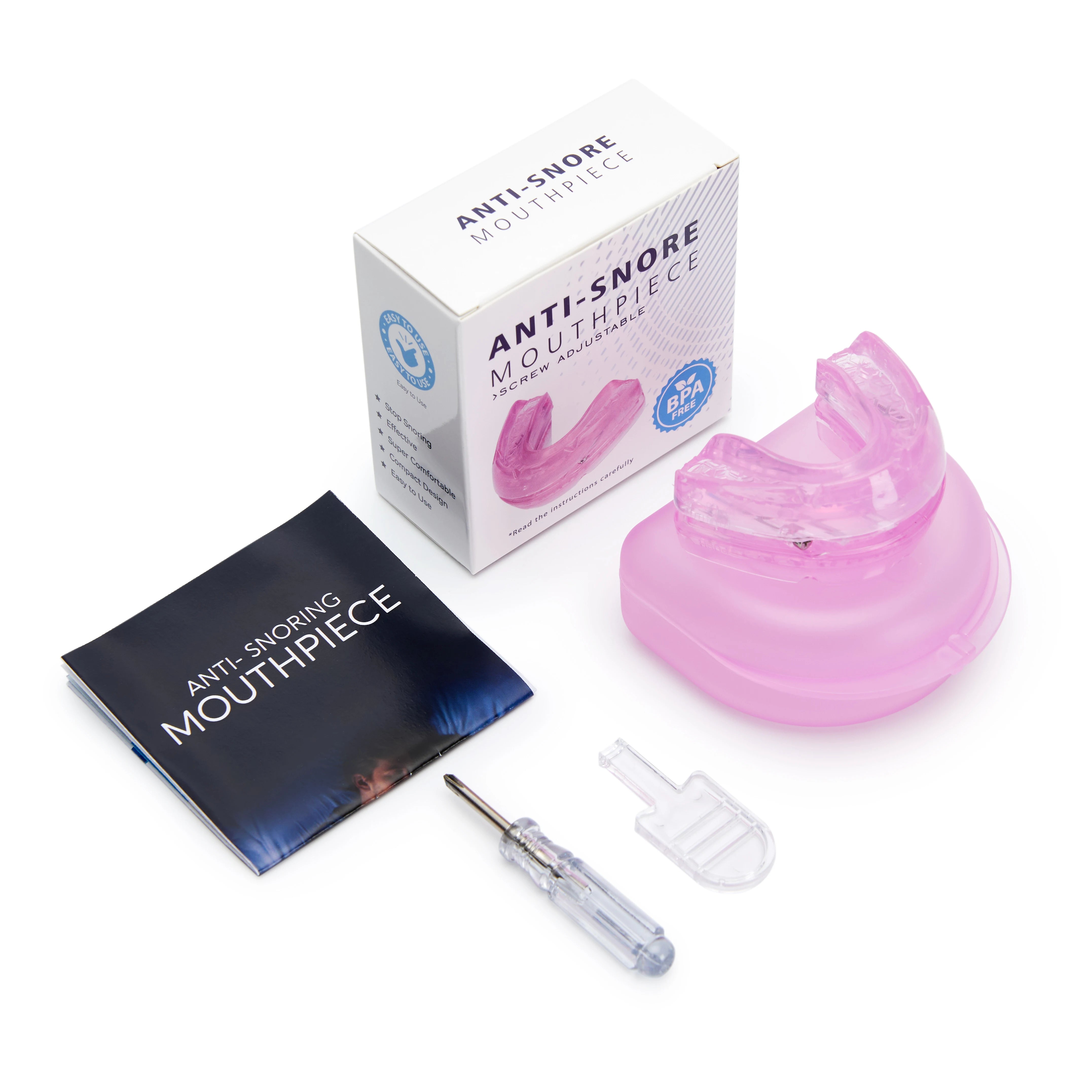 Anti-Snore Bruxism Mouth Guard – Sleep Apnea & Teeth Grinding Aid